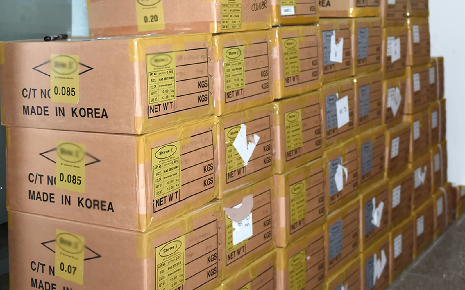 Bestand an koreanischer PBT-Faser