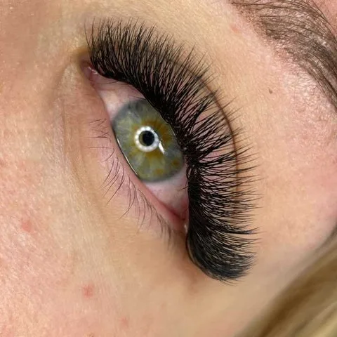 Wimpern-Mapping Schlupflider: Doll Eye / offenes Auge-Effekt, Nahaufnahme
